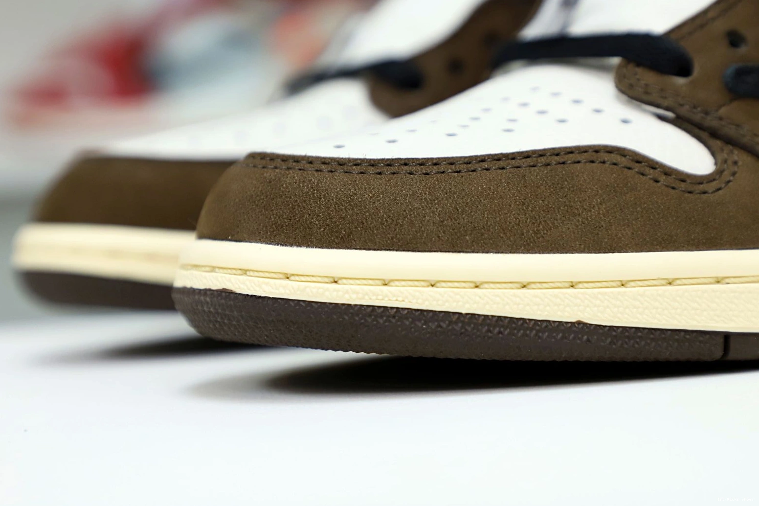 1st Kicks HIGH RETRO Popular SCOTT 1989 AIR TRAVIS JORDAN OG Kimikick 1 'MOCHA' X 1106